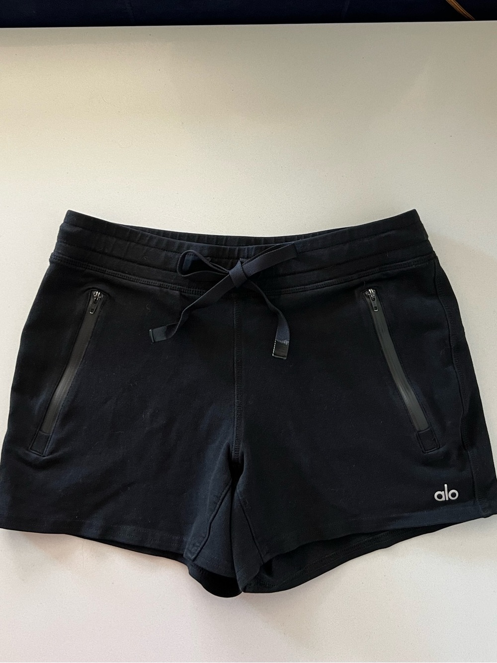 Alo Yoga Double Take Sweat Shorts Size Xs - Gem